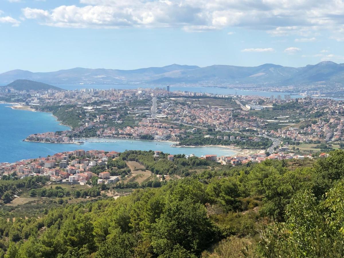 Dalmatia Apartments Podstrana Bagian luar foto
