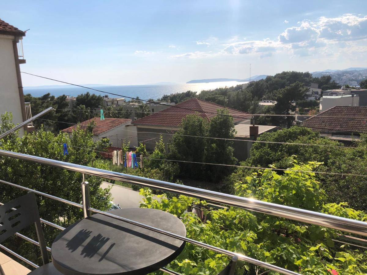 Dalmatia Apartments Podstrana Bagian luar foto